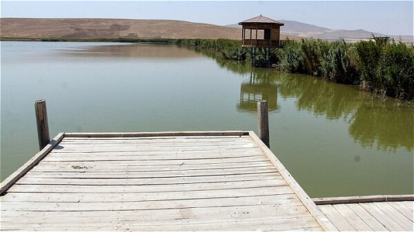 تالاب بین‌المللی درگه‌سنگی نقده به طور کامل آبگیری شد